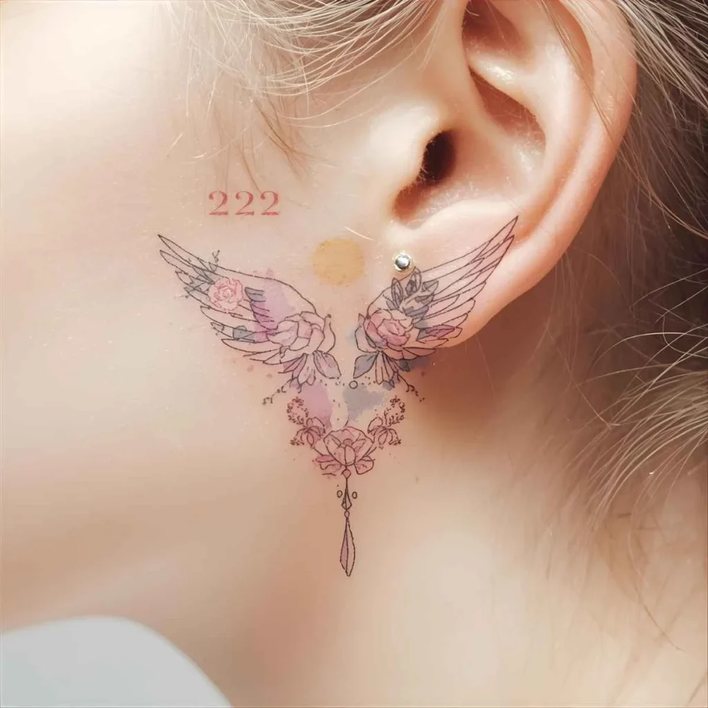Angel Number Tattoo Ideas