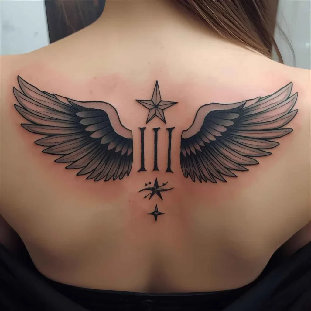 Angel Number Tattoo Ideas