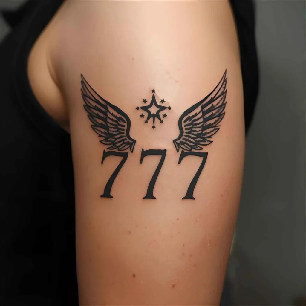 Angel Number Tattoo Ideas