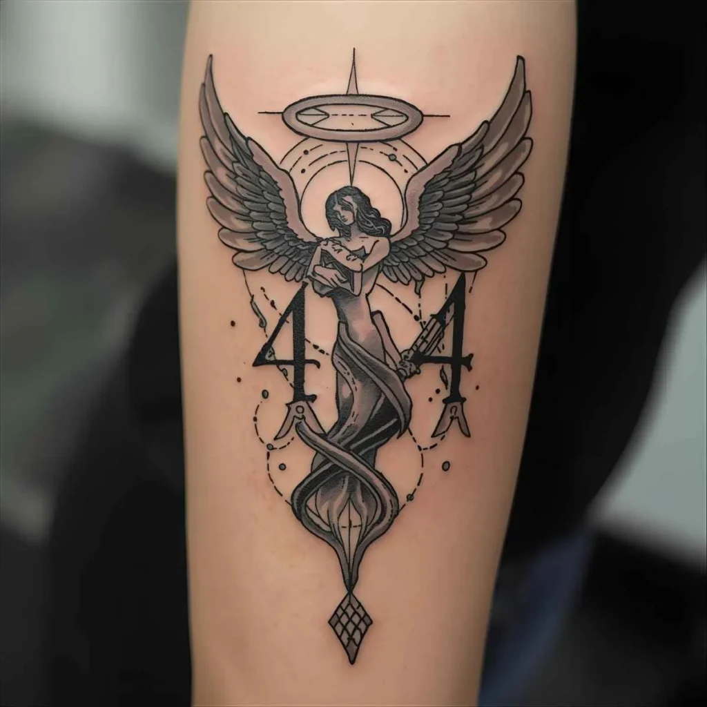 Angel Number Tattoo Ideas