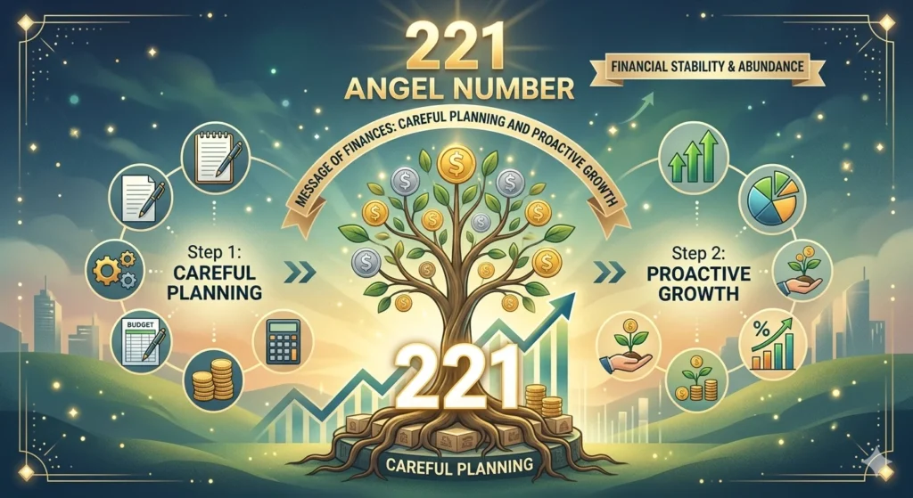 221 Angel Number Money