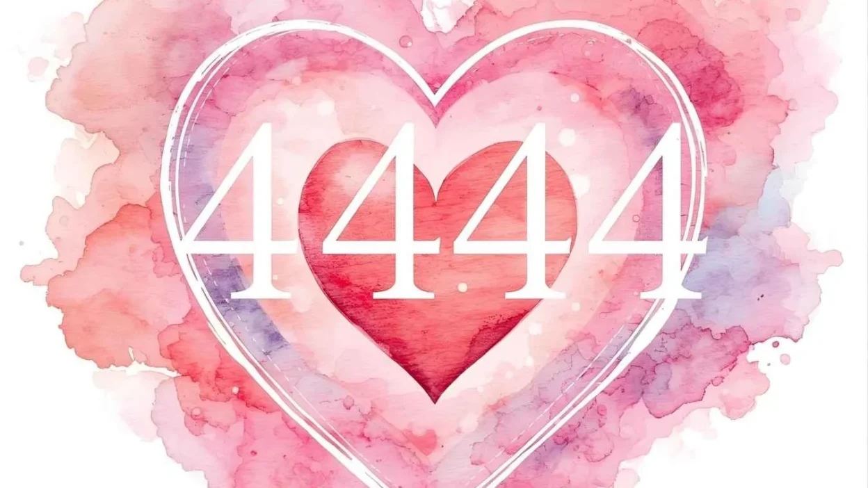 4444 Angel Number Meaning Love