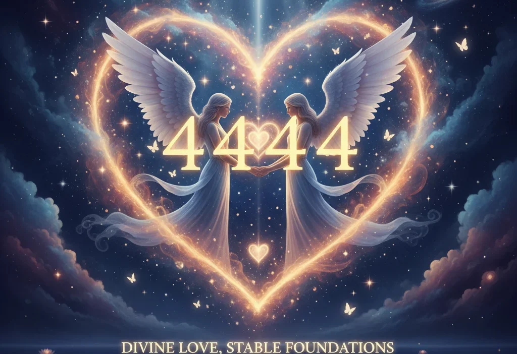 4444 Angel Number Meaning Love: