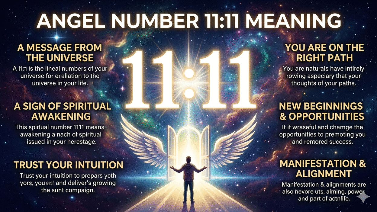 11:11 Angel Number Meaning